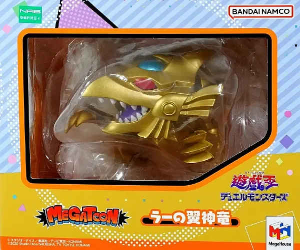 YU-GI-OH! DUEL MONSTERS MEGATOON PVC STATUE THE WINGED DRAGON OF RA 13 CM
